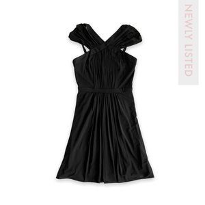 ✧ BCBGMAXAZRIA • Black cocktail dress